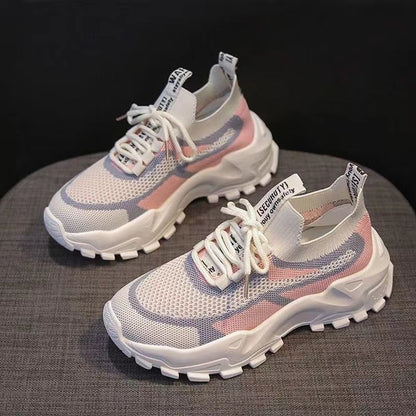 Womens Breathable Mesh Casual Sneakers