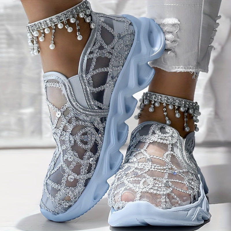 Womens Breathable Mesh SlipOn Casual Shoes