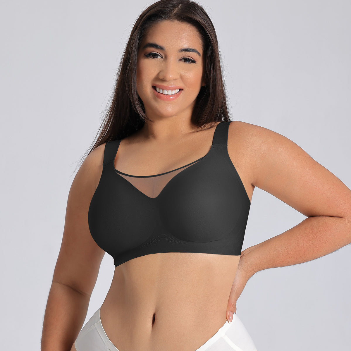 Womens Breathable Mesh Support Bra