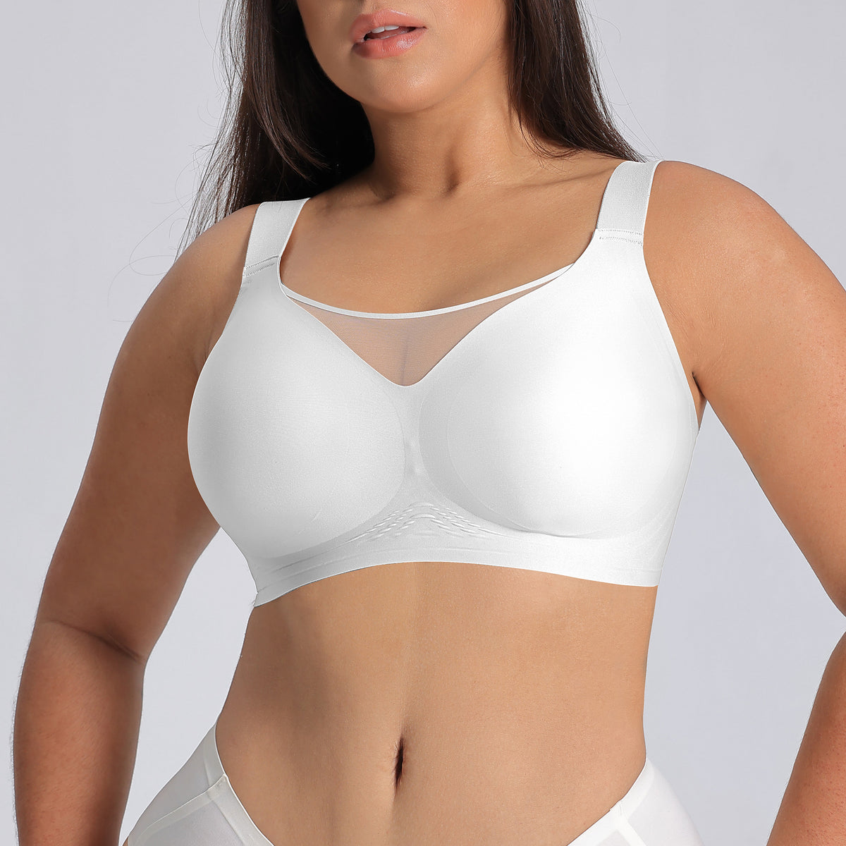 Womens Breathable Mesh Support Bra
