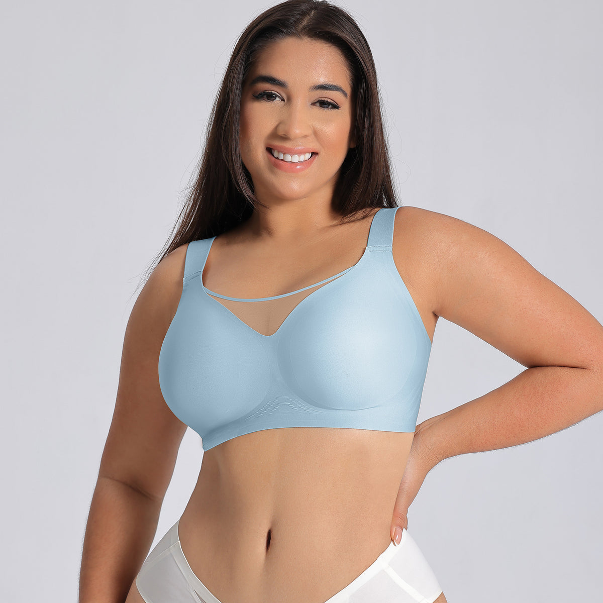 Womens Breathable Mesh Support Bra