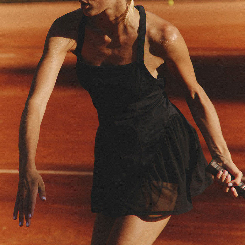 Womens Breathable Quick-Dry Tennis Skirt