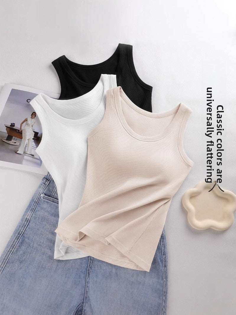Womens Breathable Slim-Fit Inner Top