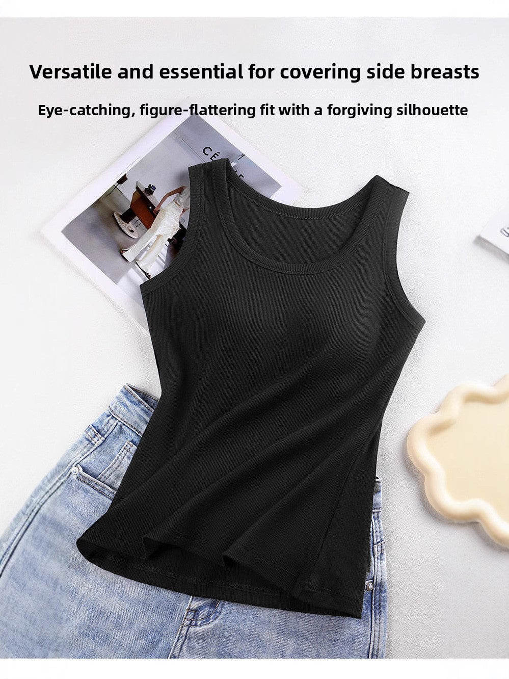 Womens Breathable Slim-Fit Inner Top