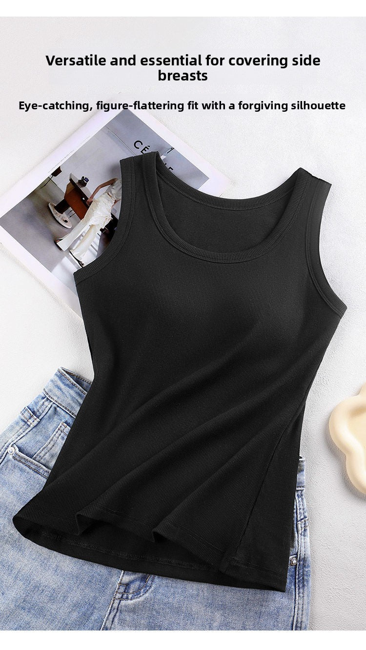 Womens Breathable Slim-Fit Inner Top