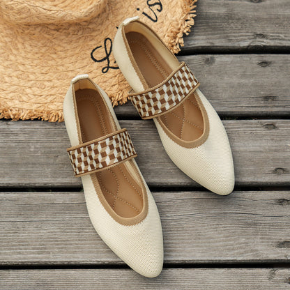 Womens Breathable Slip-On Loafers