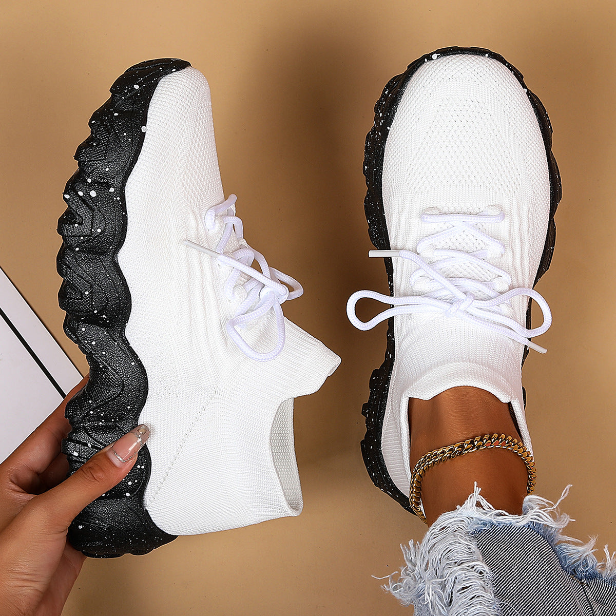 Womens Breathable Slip On Sports Shoes