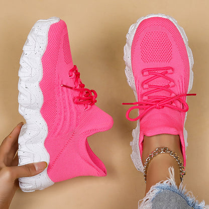 Womens Breathable Slip On Sports Shoes