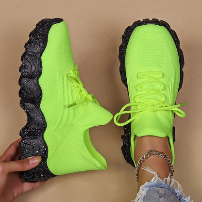 Womens Breathable Slip On Sports Shoes