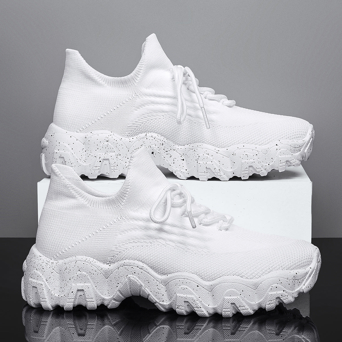 Womens Breathable Slip On Sports Shoes
