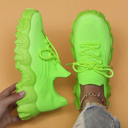Womens Breathable Slip On Sports Shoes