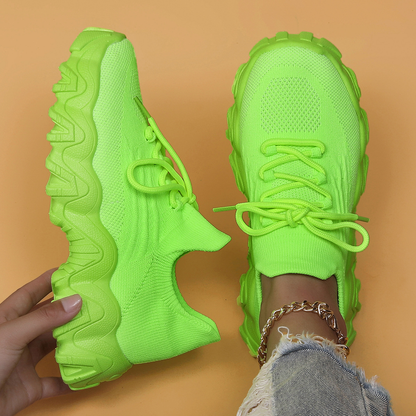 Womens Breathable Slip On Sports Shoes