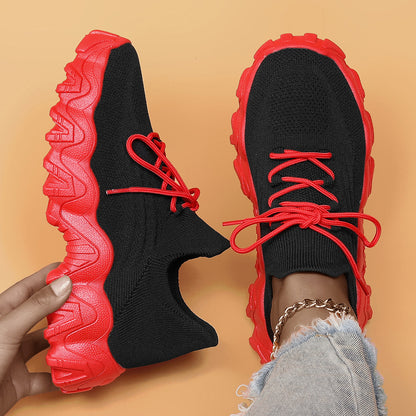 Womens Breathable Slip On Sports Shoes