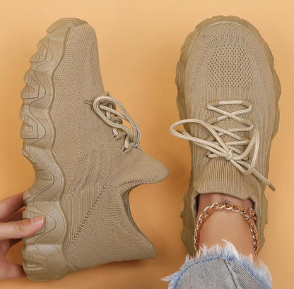 Womens Breathable Slip On Sports Shoes