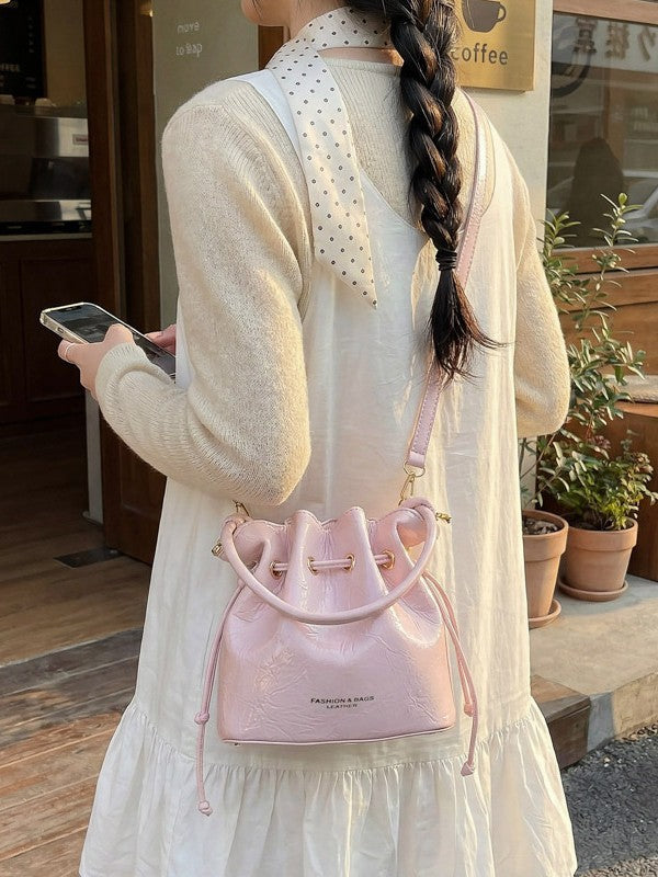 Womens Bucket Crossbody Bag