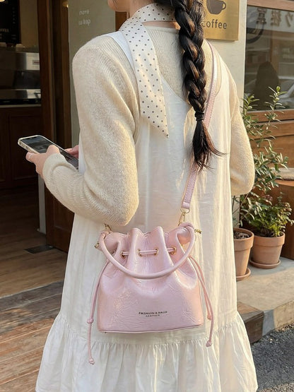 Womens Bucket Crossbody Bag
