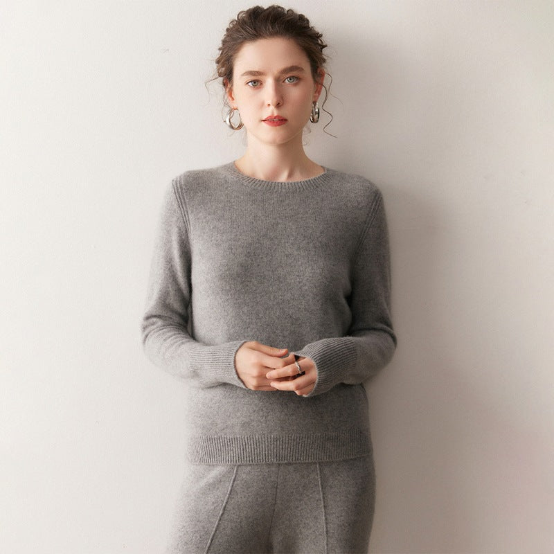 Womens Cashmere Blend Hooded Sweater