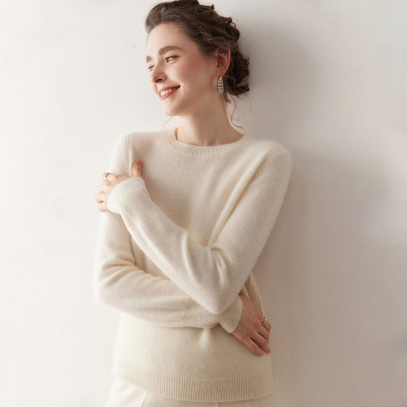 Womens Cashmere Blend Hooded Sweater