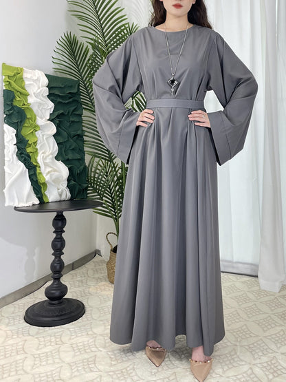 Womens Casual Belted Dress