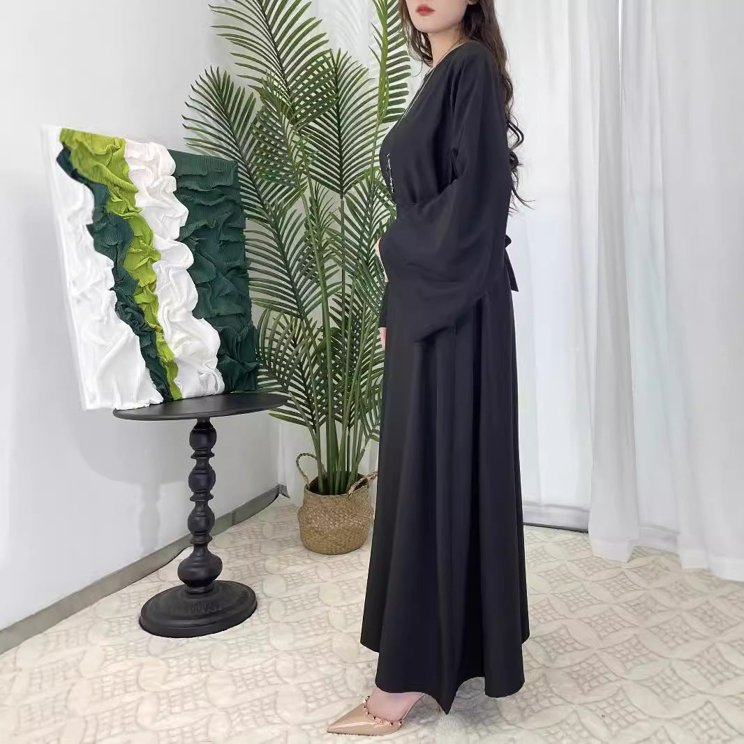 Womens Casual Belted Dress