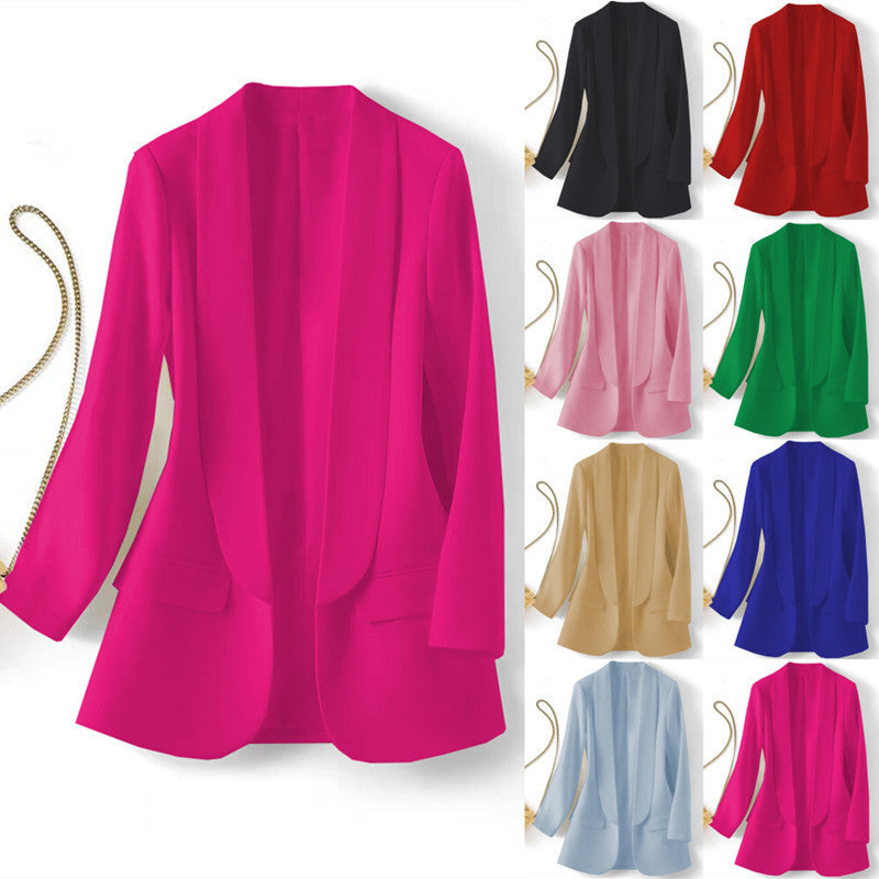 Womens Casual Blazer Jacket
