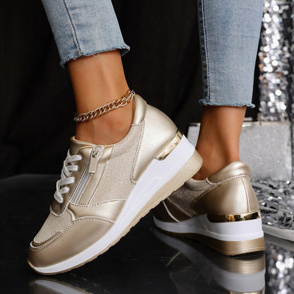Womens Casual Lace-Up Shoes