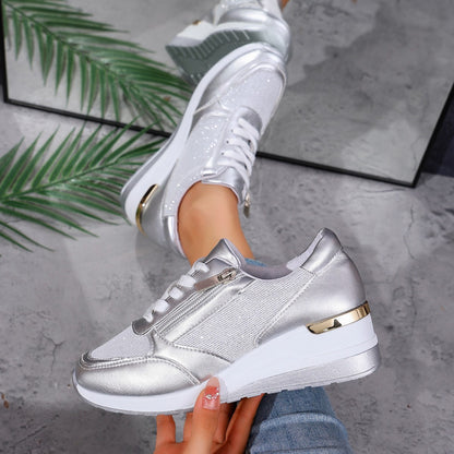 Womens Casual Lace-Up Shoes