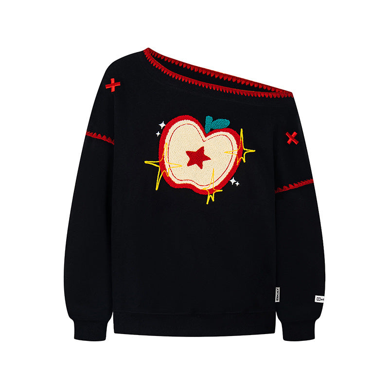 Womens Casual Pullover Sweatshirt
