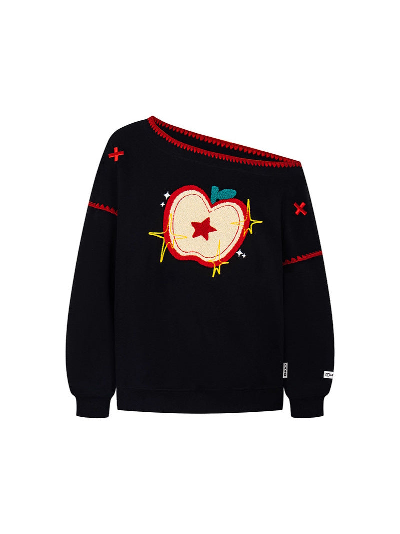 Womens Casual Pullover Sweatshirt