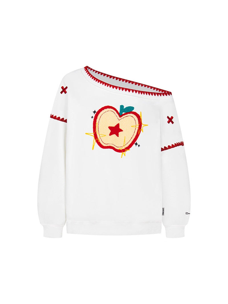 Womens Casual Pullover Sweatshirt