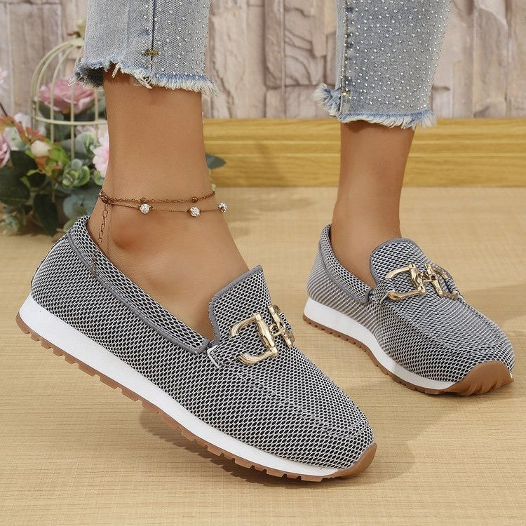 Womens Casual Slip-On Canvas Shoes