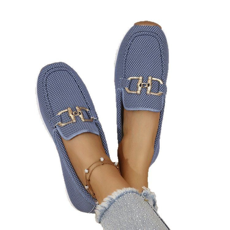 Womens Casual Slip-On Canvas Shoes