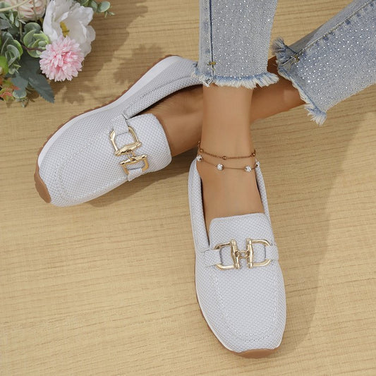 Womens Casual Slip-On Canvas Shoes
