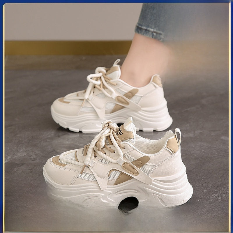 Womens Casual Thick Sole Sneakers