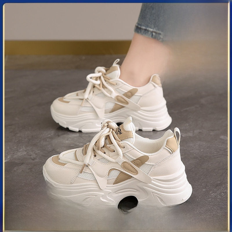 Womens Casual Thick Sole Sneakers