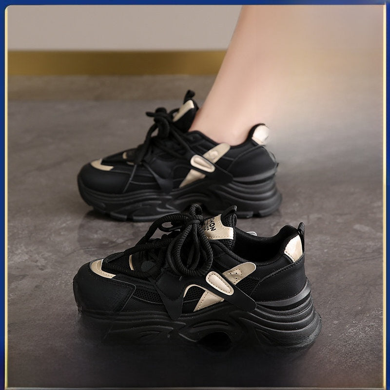 Womens Casual Thick Sole Sneakers