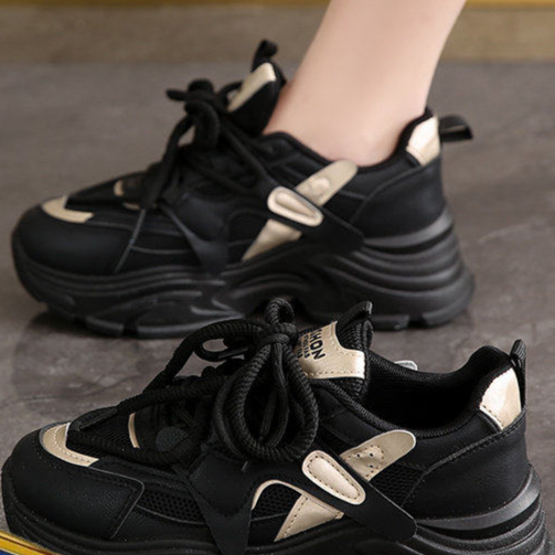 Womens Casual Thick Sole Sneakers