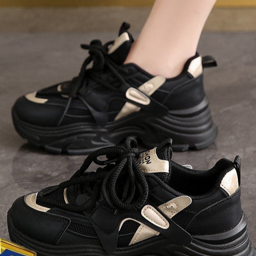 Womens Casual Thick Sole Sneakers