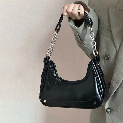 Womens Chain Strap Shoulder Bag