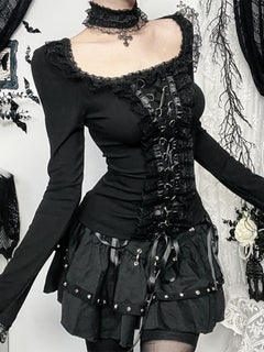 Black with Collar