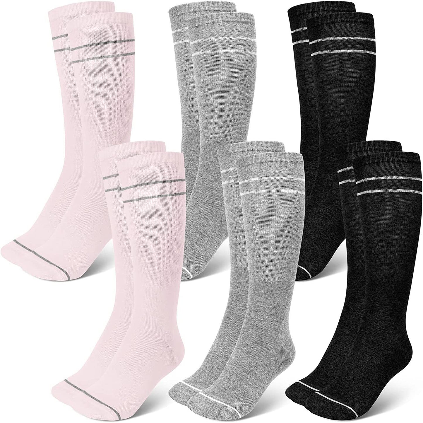 Womens Compression Socks Mid Calf Support
