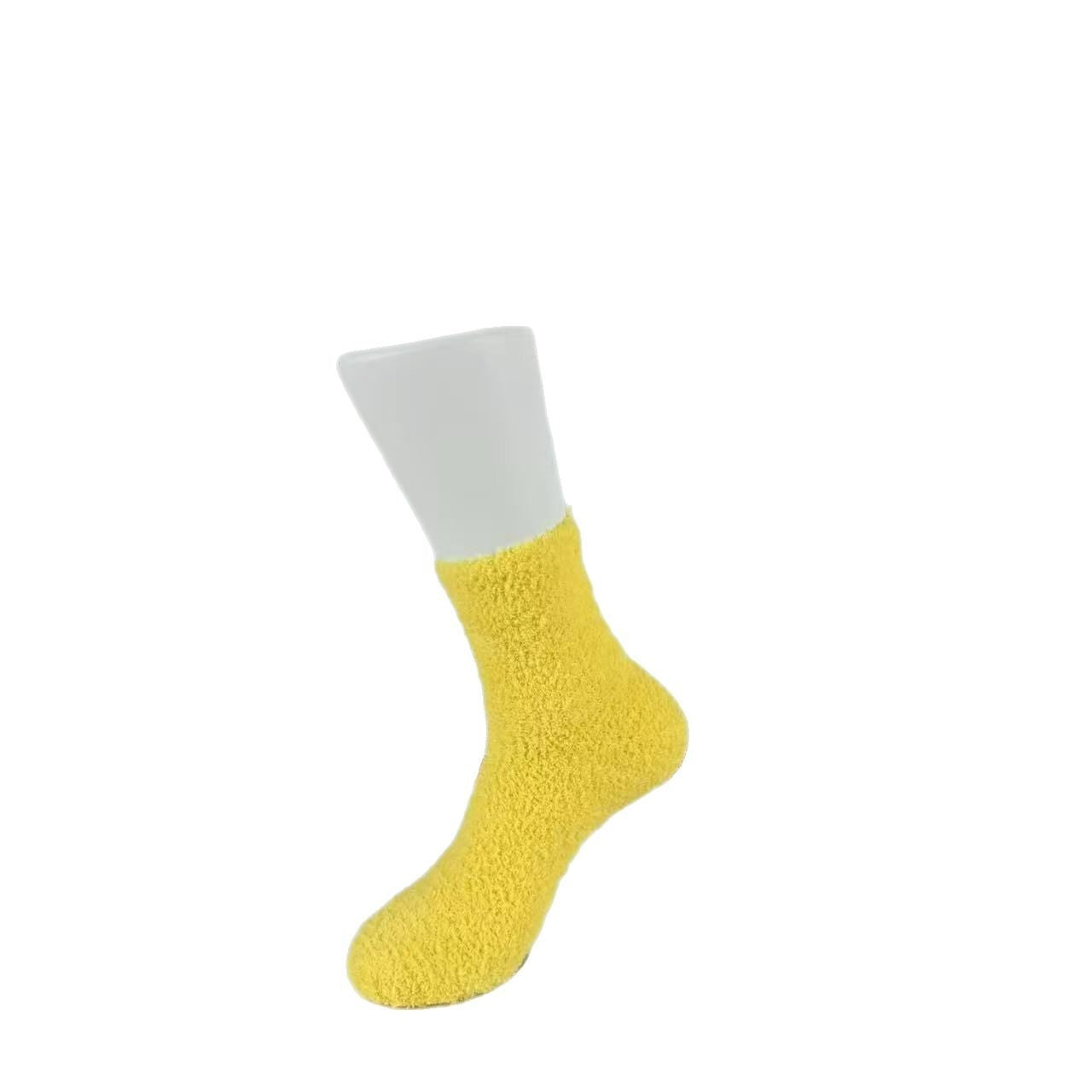 Womens Coral Fleece Sleep Socks