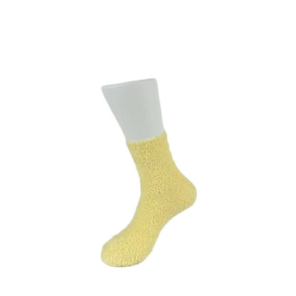 Womens Coral Fleece Sleep Socks
