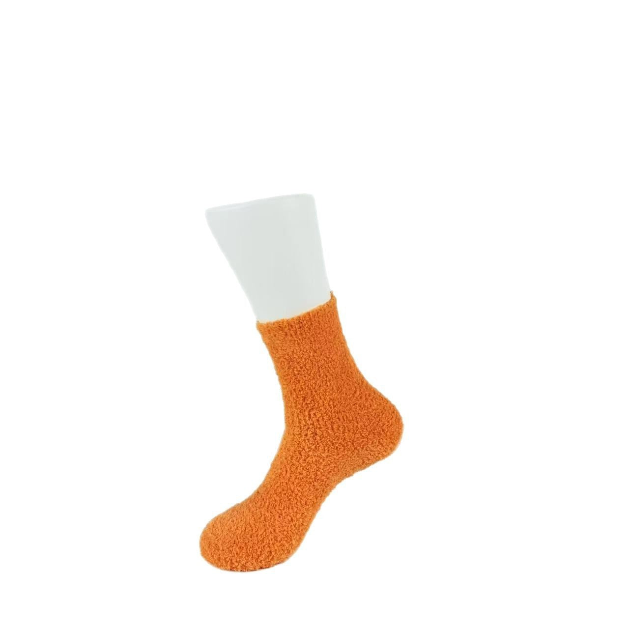 Womens Coral Fleece Sleep Socks