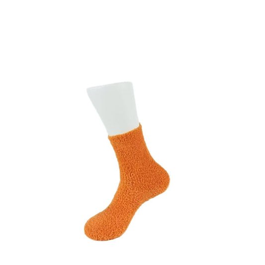 Womens Coral Fleece Sleep Socks