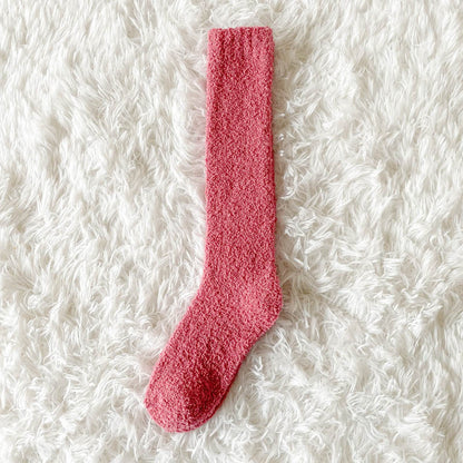 Womens Coral Velvet Thermal Socks