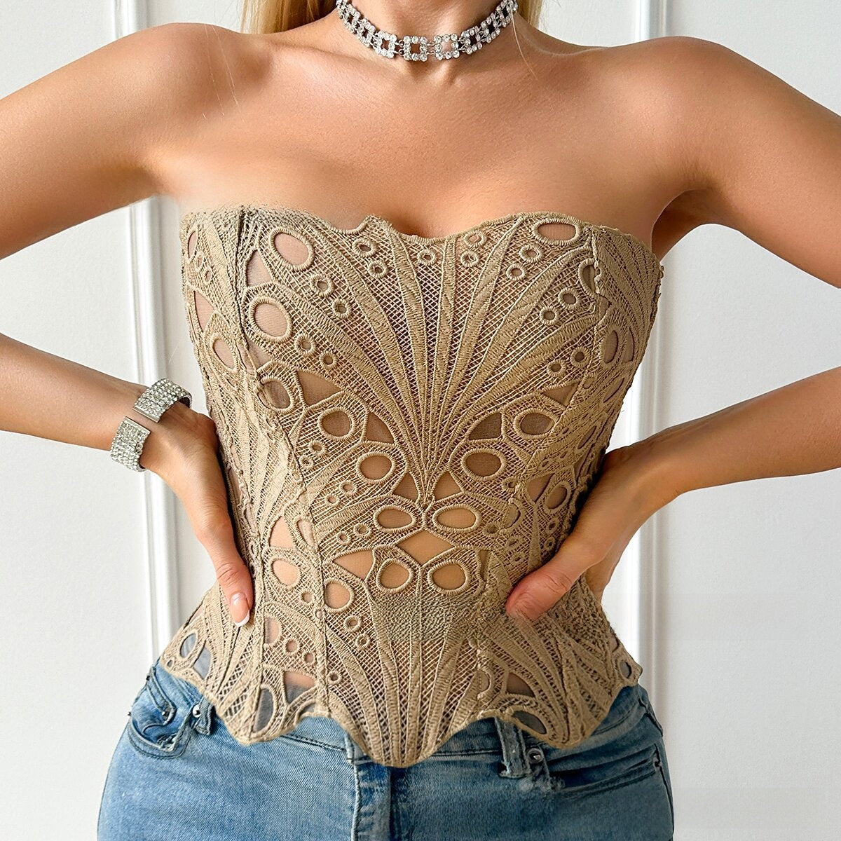 Womens Corset Top