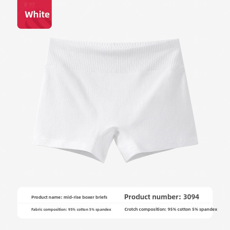 Womens Cotton Anti-Exposure Boxer Shorts