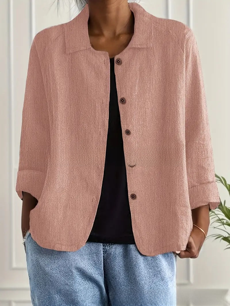 Womens Cotton Cardigan Jacket