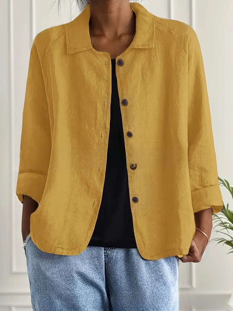 Womens Cotton Cardigan Jacket